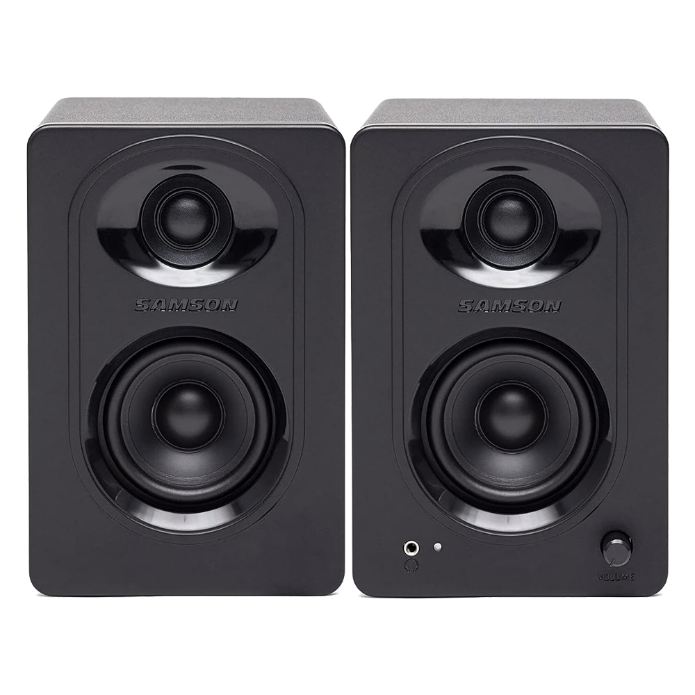 Samson-MediaOne-M30.jpg اسپیکر مانیتورینگ سامسون Samson MediaOne M30 - Image 1