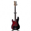 (کارکرده) گیتار بیس سِلدِر چپ دست Selder PBass Black and wine - Image 6