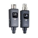 سیستم میکروفون بی‌سیم UHF | تبدیل میکروفون XLR به وایرلس حرفه‌ای