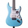 گیتار الکتریک طرح فندر آبی Fender HSS Strat Blue China