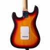 گیتار الکتریک سِلدر نارنجی مشکی Selder Sunburst SSS Stratocaster - Image 5