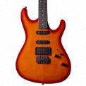 گیتار الکتریک طرح آیبانِز نارنجی ibanez HSS Strat Orange China