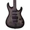 گیتار الکتریک طرح آیبانِز مشکی شفاف ibanez HSS Strat Trb China